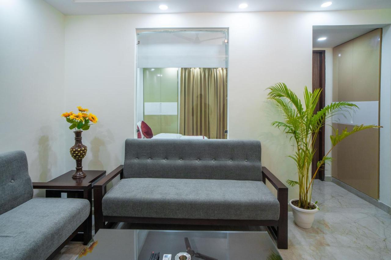 The Lodgers 1 Bhk Serviced Apartment Golf Course Road Gurgaon Eksteriør bilde